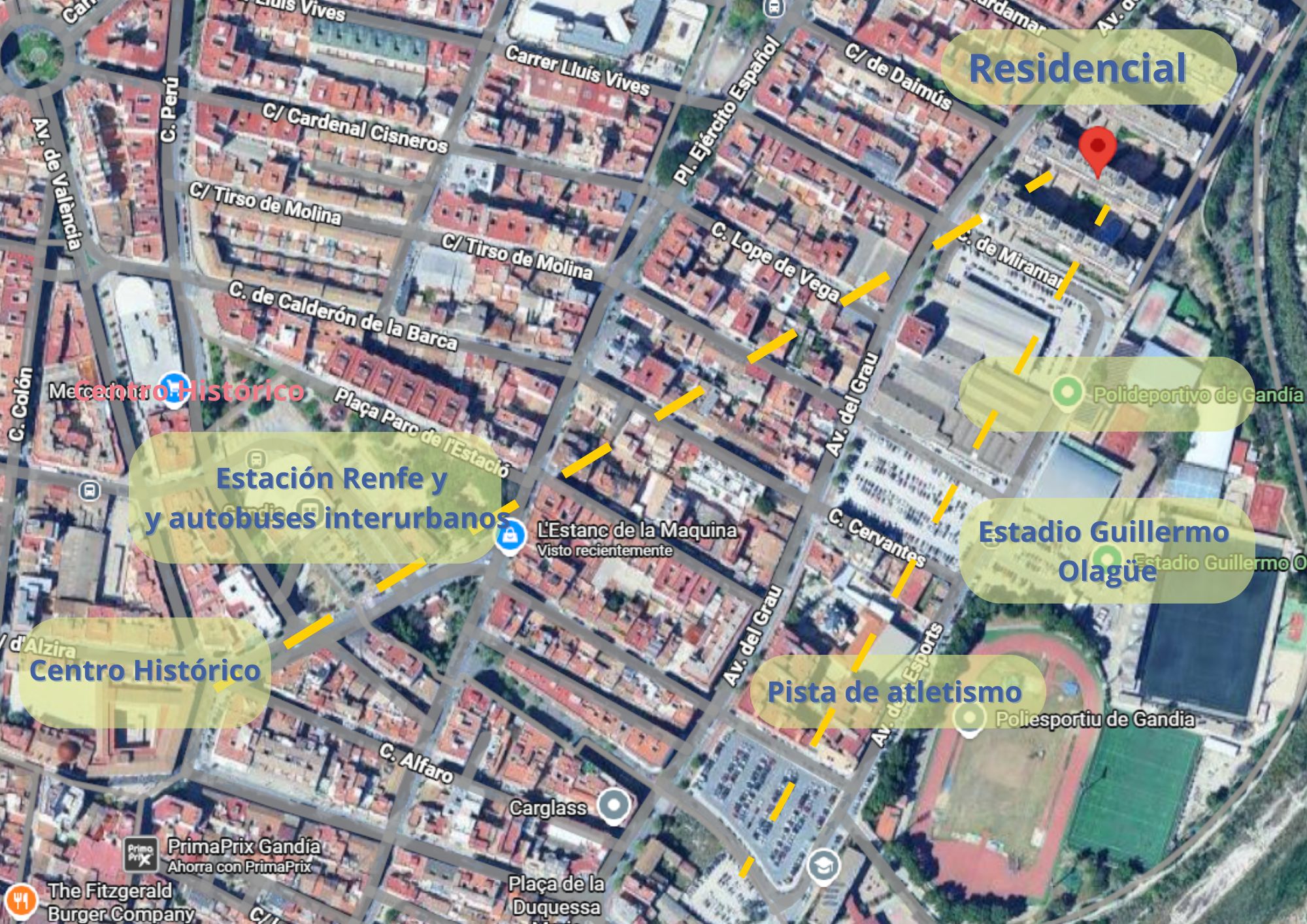 Mirador del serpis ubicación